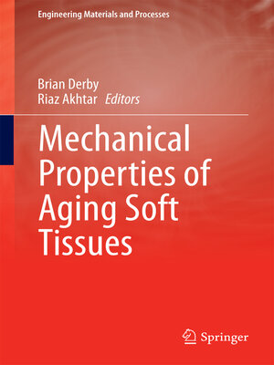 cover image of Mechanical Properties of Aging Soft Tissues